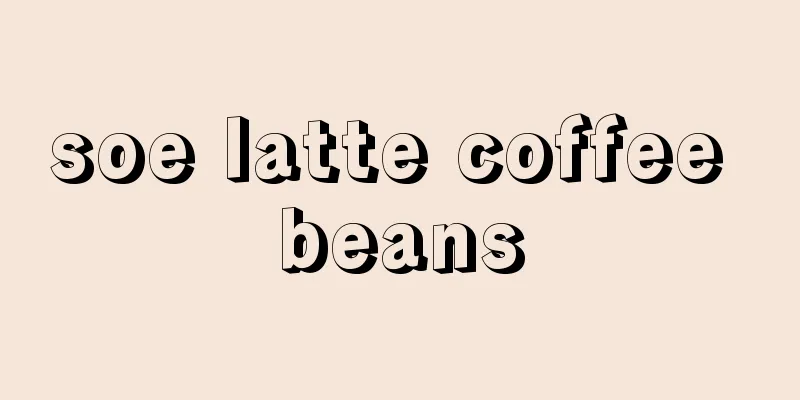 soe latte coffee beans