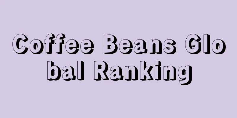 Coffee Beans Global Ranking