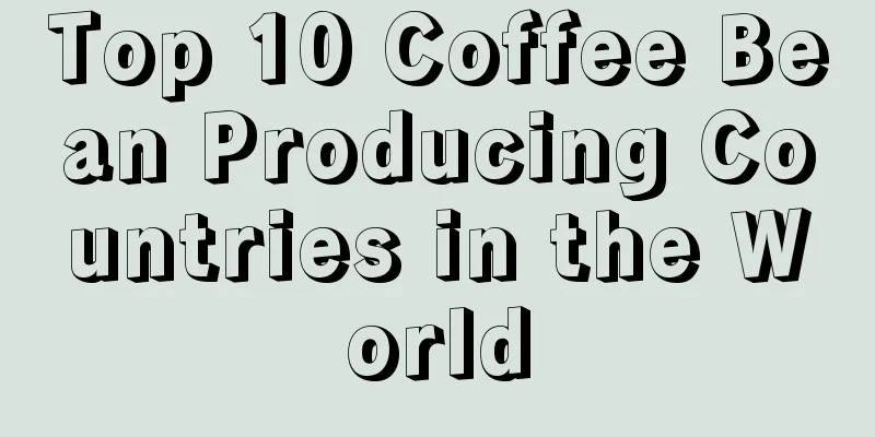 Top 10 Coffee Bean Producing Countries in the World