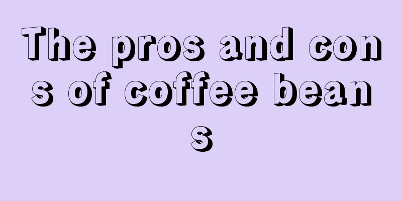 The pros and cons of coffee beans