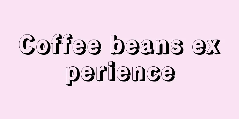 Coffee beans experience