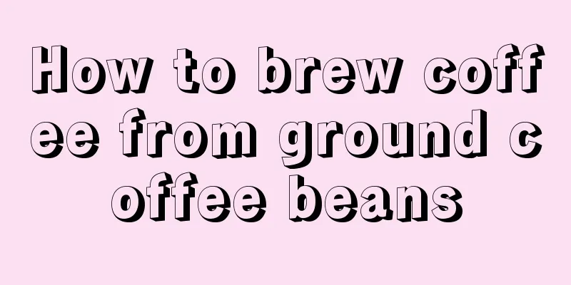 How to brew coffee from ground coffee beans