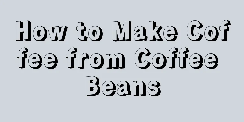 How to Make Coffee from Coffee Beans