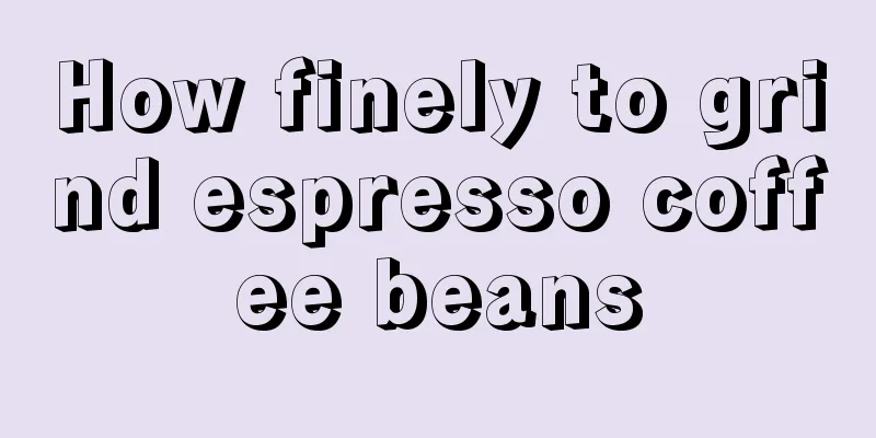 How finely to grind espresso coffee beans