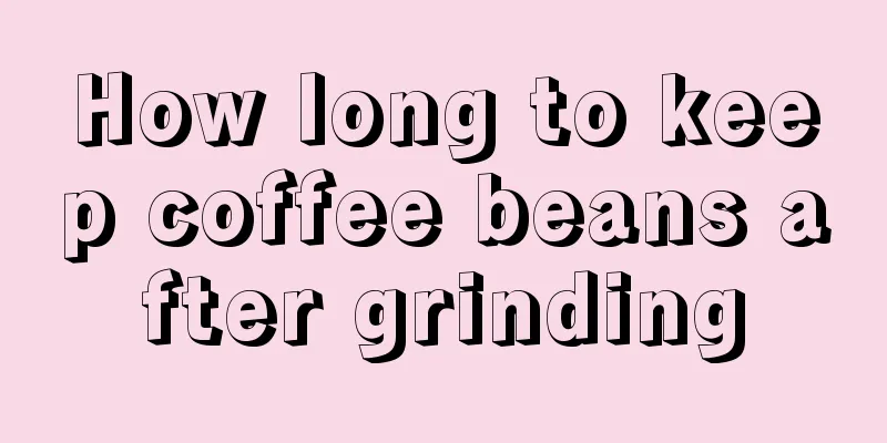 How long to keep coffee beans after grinding