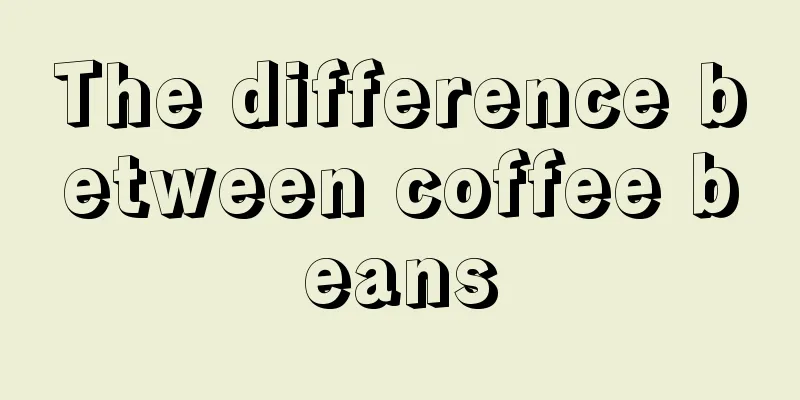 The difference between coffee beans