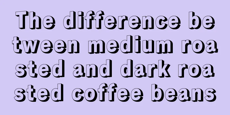 The difference between medium roasted and dark roasted coffee beans