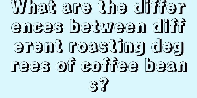 What are the differences between different roasting degrees of coffee beans?