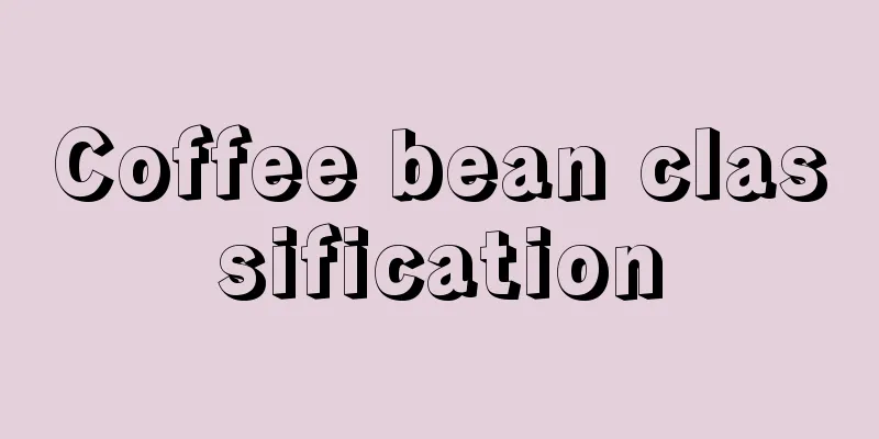 Coffee bean classification