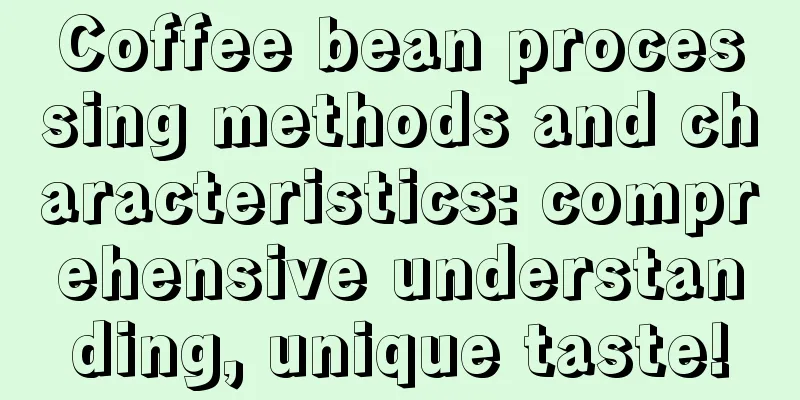 Coffee bean processing methods and characteristics: comprehensive understanding, unique taste!