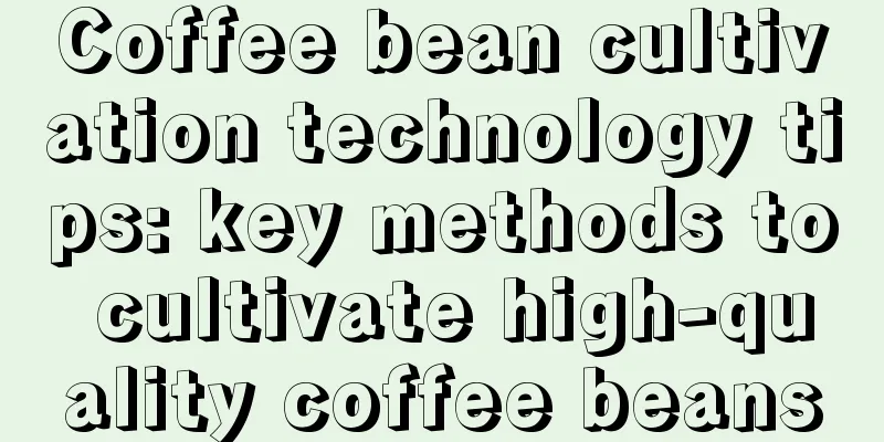 Coffee bean cultivation technology tips: key methods to cultivate high-quality coffee beans