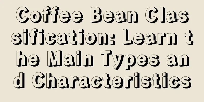 Coffee Bean Classification: Learn the Main Types and Characteristics