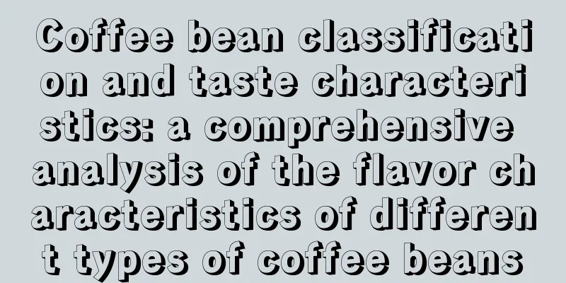 Coffee bean classification and taste characteristics: a comprehensive analysis of the flavor characteristics of different types of coffee beans