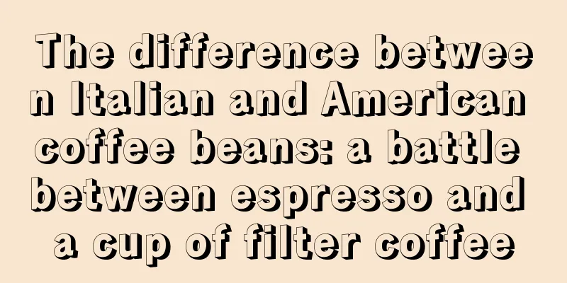 The difference between Italian and American coffee beans: a battle between espresso and a cup of filter coffee