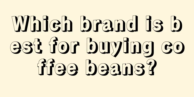 Which brand is best for buying coffee beans?