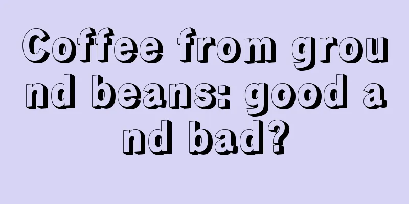 Coffee from ground beans: good and bad?