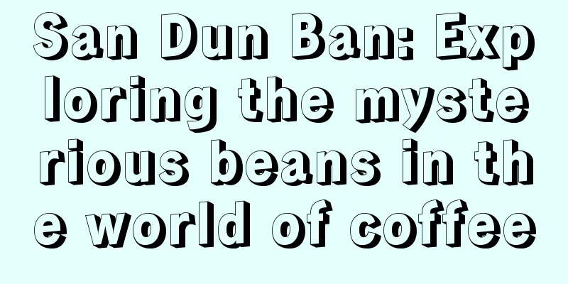 San Dun Ban: Exploring the mysterious beans in the world of coffee