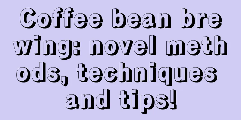 Coffee bean brewing: novel methods, techniques and tips!