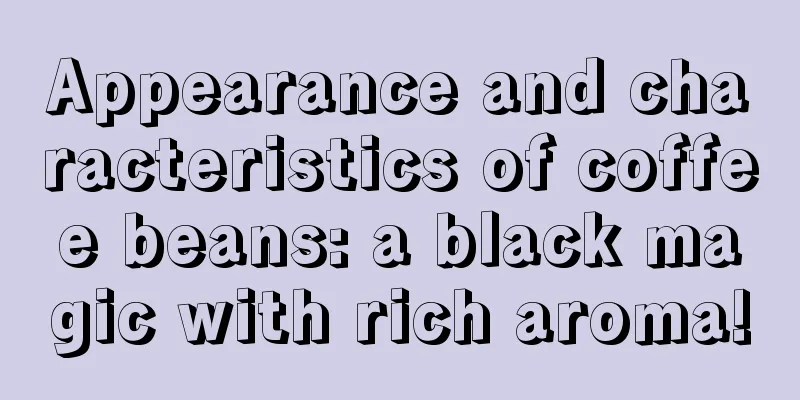 Appearance and characteristics of coffee beans: a black magic with rich aroma!