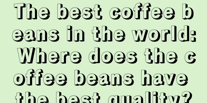 The best coffee beans in the world: Where does the coffee beans have the best quality?