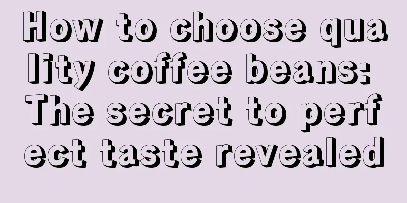 How to choose quality coffee beans: The secret to perfect taste revealed