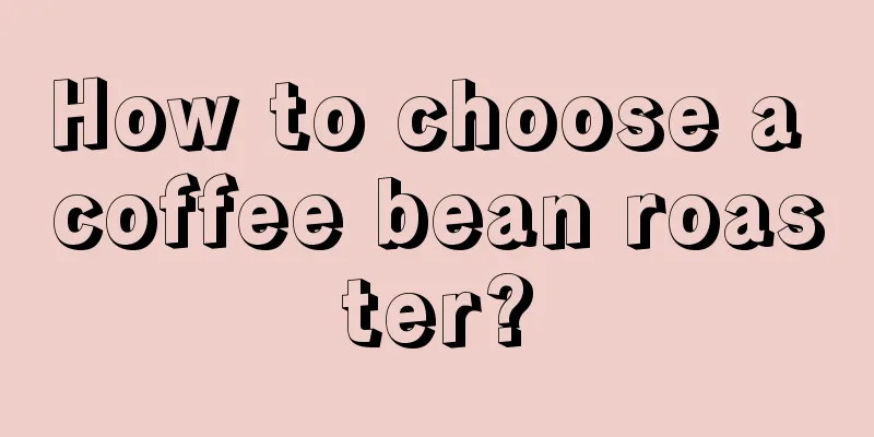 How to choose a coffee bean roaster?