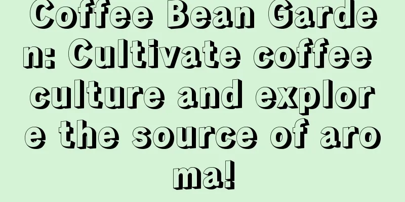 Coffee Bean Garden: Cultivate coffee culture and explore the source of aroma!