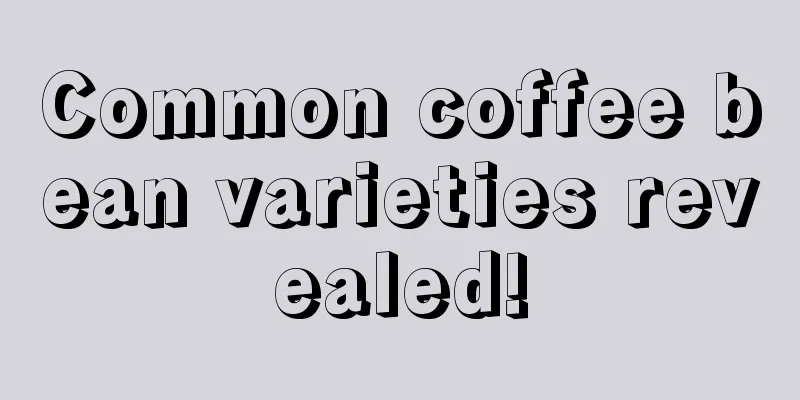 Common coffee bean varieties revealed!