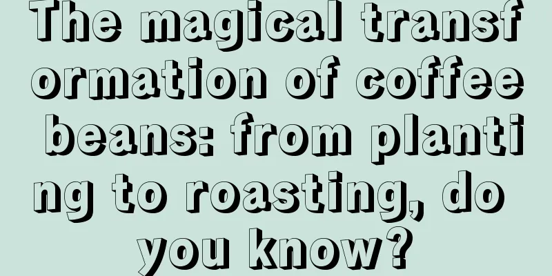 The magical transformation of coffee beans: from planting to roasting, do you know?