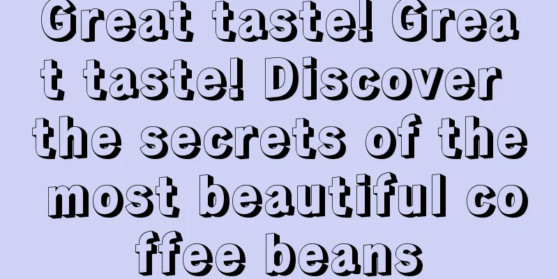 Great taste! Great taste! Discover the secrets of the most beautiful coffee beans