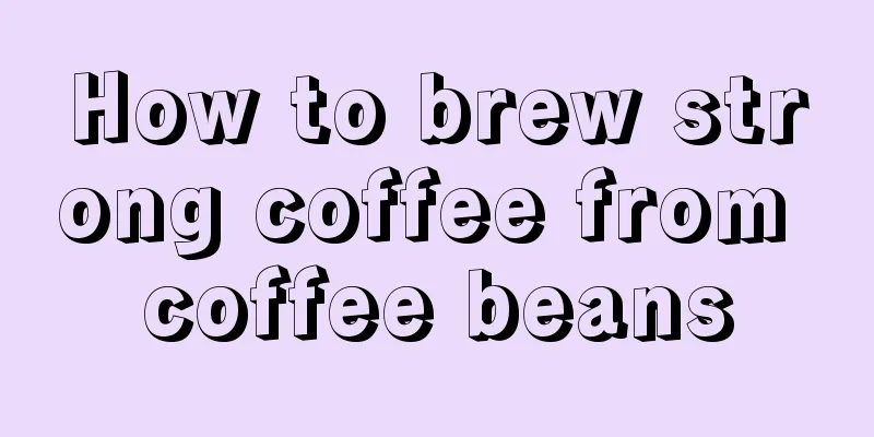 How to brew strong coffee from coffee beans