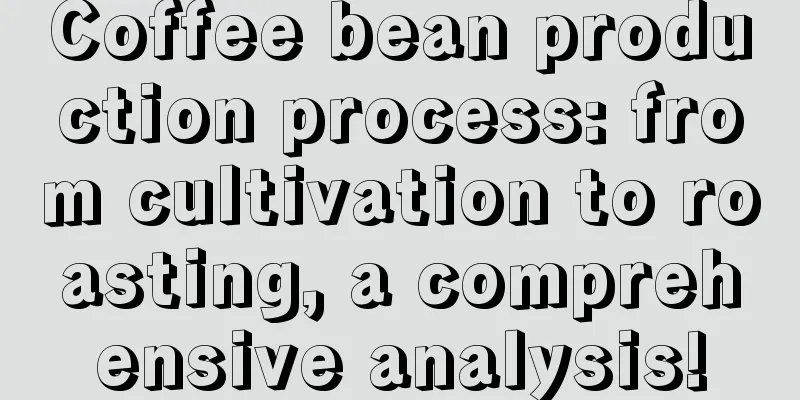 Coffee bean production process: from cultivation to roasting, a comprehensive analysis!