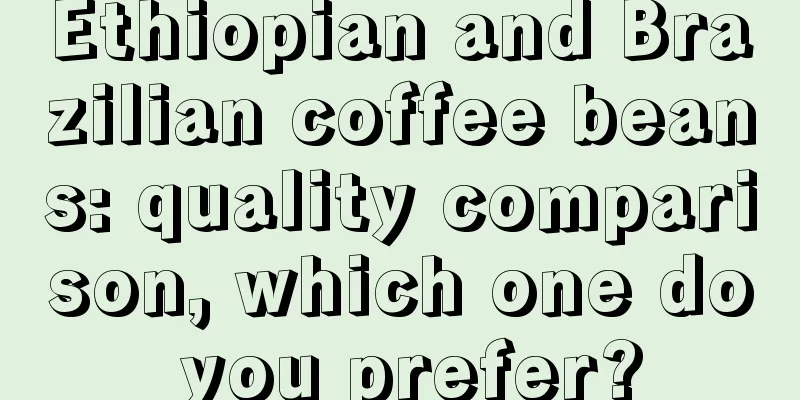 Ethiopian and Brazilian coffee beans: quality comparison, which one do you prefer?