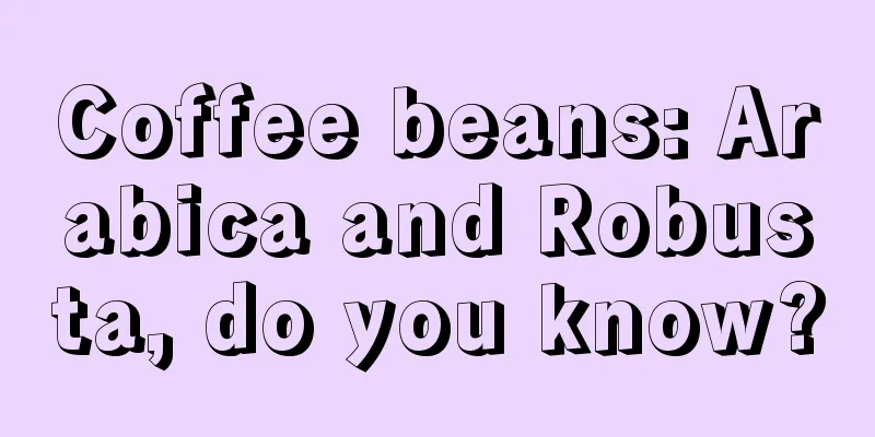 Coffee beans: Arabica and Robusta, do you know?