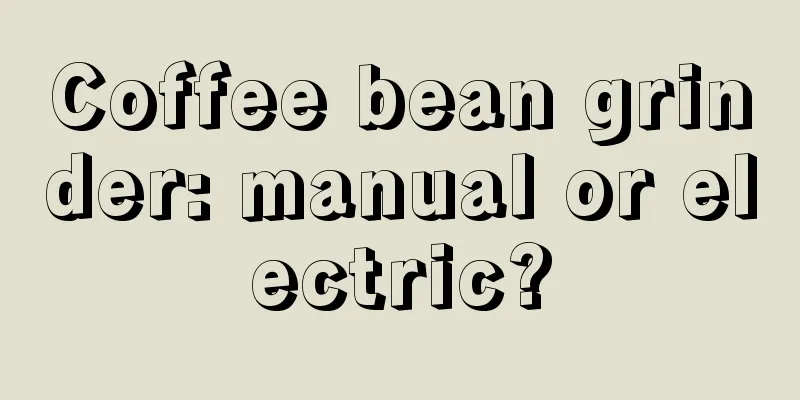 Coffee bean grinder: manual or electric?