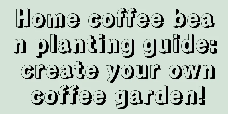 Home coffee bean planting guide: create your own coffee garden!