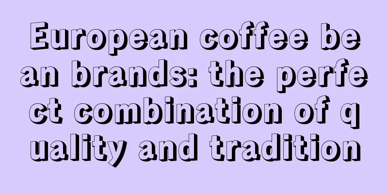 European coffee bean brands: the perfect combination of quality and tradition