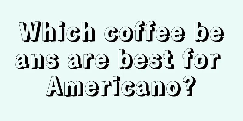 Which coffee beans are best for Americano?