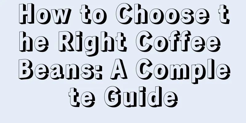 How to Choose the Right Coffee Beans: A Complete Guide