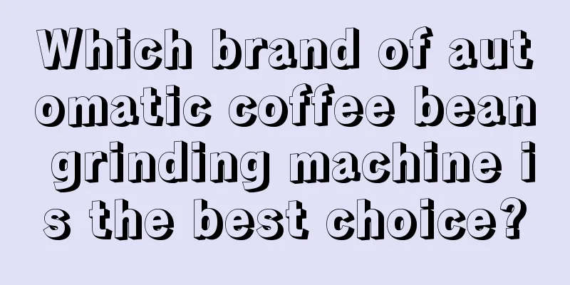 Which brand of automatic coffee bean grinding machine is the best choice?