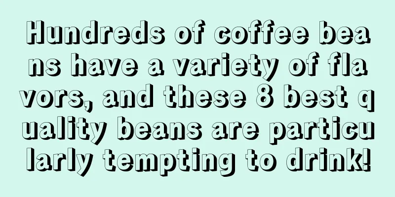 Hundreds of coffee beans have a variety of flavors, and these 8 best quality beans are particularly tempting to drink!