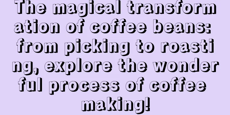 The magical transformation of coffee beans: from picking to roasting, explore the wonderful process of coffee making!