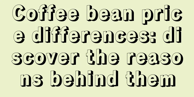 Coffee bean price differences: discover the reasons behind them