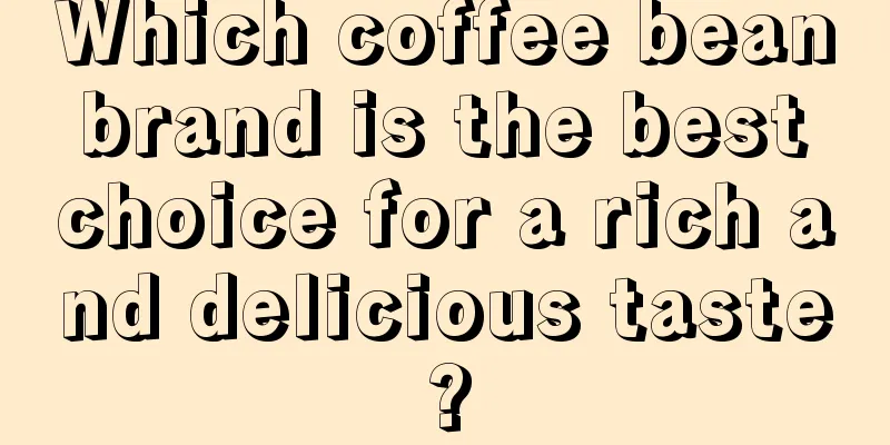 Which coffee bean brand is the best choice for a rich and delicious taste?