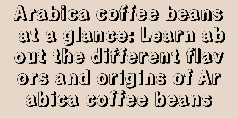 Arabica coffee beans at a glance: Learn about the different flavors and origins of Arabica coffee beans