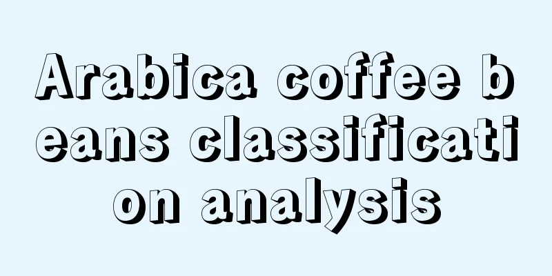 Arabica coffee beans classification analysis