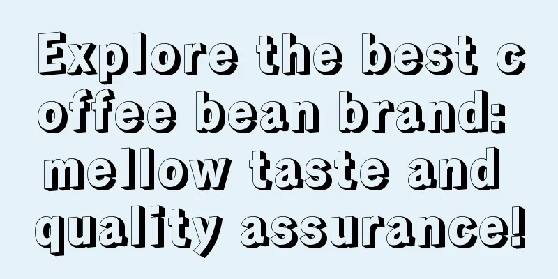 Explore the best coffee bean brand: mellow taste and quality assurance!