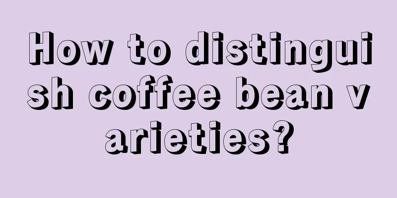 How to distinguish coffee bean varieties?