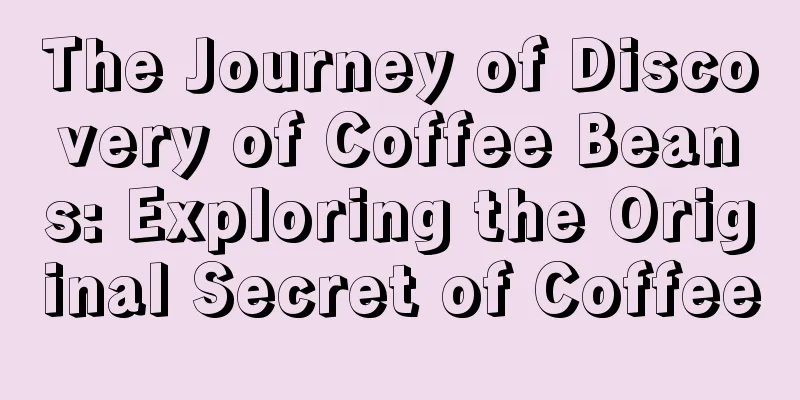 The Journey of Discovery of Coffee Beans: Exploring the Original Secret of Coffee