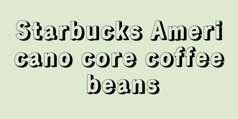 Starbucks Americano core coffee beans